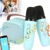 BEZDRÔTOVÝ KARAOKE SET BLUETOOTH 5.0 REPRODUKTOR + 2 MIKROFÓNY VYSOKÁ KVALITA BEZDRÔTOVÝ KARAOKE SET BLUETOOTH 5.0 REPRODUKTOR + 2 MIKROFÓNY VYSOKÁ KVALITA