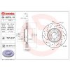 BREMBO Brzdový kotúč dierovane/vnutorne chladene Ø260mm 09.9078.1X