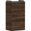 Hansgrohe Xelu Q Umývadlová skrinka, 63x34x27 cm, 1 dvierka, pánty vpravo, tmavý orech/chróm 54018000-HG Hansgrohe Xelu Q Umývadlová skrinka, 63x34x27 cm, 1 dvierka, pánty vpravo, tmavý orech/chróm 54018000-HG