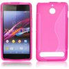 S-line silikónový sony xperia e3 ružové