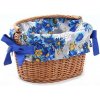 Culbags Vložka do košíka modrá s kvietkami Culbags Vložka do košíka modrá s kvietkami