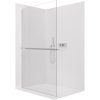 CERANO - Sprchová zástena Walk-in Crystal Ľ/P - 8 mm + polička/držiak na uteráky - bezvzperový systém - chróm, transparentné sklo - 130x200 cm CERANO - Sprchová zástena Walk-in Crystal Ľ/P - 8 mm + polička/držiak na uteráky - bezvzperový systém - chróm, transparentné sklo - 130x200 cm