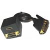 Oddělovací kabel DVI-D / DVI-D + HDMI pozlacený Oddělovací kabel DVI-D / DVI-D + HDMI pozlacený