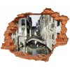 Diera 3D v stene nálepka Venice italy 90x70 cm Diera 3D v stene nálepka Venice italy 90x70 cm