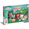 CLEMENTONI Puzzle Gábinin kouzelný domek: Na zahradě MAXI 24 dílků CLEMENTONI Puzzle Gábinin kouzelný domek: Na zahradě MAXI 24 dílků