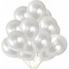LATEXOVÉ BALÓNY BIELE PERLEŤOVÉ krst sväté prijímanie dekorácia veľké narodeniny 50 LATEXOVÉ BALÓNY BIELE PERLEŤOVÉ krst sväté prijímanie dekorácia veľké narodeniny 50