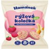 Hamánek Bio Ryžové oblátky malina a banán 35 g Hamánek Bio Ryžové oblátky malina a banán 35 g