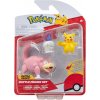 Jazwares Sada bojových figúrok Pokémon 3-Pack Pikachu Female, Litwick, Slowpoke 5 cm Jazwares Sada bojových figúrok Pokémon 3-Pack Pikachu Female, Litwick, Slowpoke 5 cm