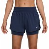 Dámske šortky Nike Dri-Fit One 2-in-1 - midnight navy/reflective silver - Modrý (M) Dámske šortky Nike Dri-Fit One 2-in-1 - midnight navy/reflective silver - Modrý (M)
