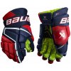 Rukavice Bauer Vapor 3X Jr Farba: navy modrá/červeno/biela, Veľkosť rukavice: 10 Rukavice Bauer Vapor 3X Jr Farba: navy modrá/červeno/biela, Veľkosť rukavice: 10