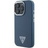 Guess PU Grained Triangle Logo Apple iPhone 16 Pro Max GUHMP16XPGTSPSB Blue