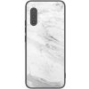 Picasee silikónový čierny obal pre Sony Xperia 10 II - White marble Picasee silikónový čierny obal pre Sony Xperia 10 II - White marble