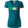 Italy Nápis - Dámske tričko z organickej bavlny Origin (GOTS) - 2XL ( Petrolejová ) Italy Nápis - Dámske tričko z organickej bavlny Origin (GOTS) - 2XL ( Petrolejová )