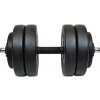 Činka nakladacia LIFEFIT jednoručná 23 kg, vinyl-cement, 30mm tyč/6x kotúč Činka nakladacia LIFEFIT jednoručná 23 kg, vinyl-cement, 30mm tyč/6x kotúč