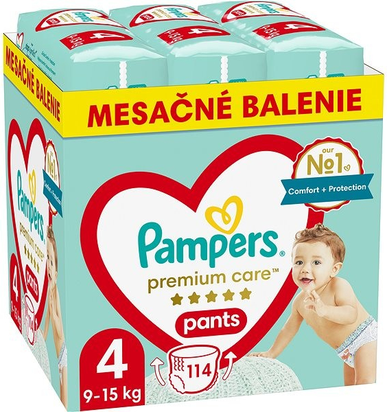 PAMPERS Premium care pants 4 114 ks