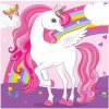 PROCOS Papierové servítky Duhový Jednorožec 33x33cm 20ks PROCOS Papierové servítky Duhový Jednorožec 33x33cm 20ks