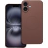 Kryt Silicone Mag Cover Case s MagSafe iPhone 16 Plus Brown Kryt Silicone Mag Cover Case s MagSafe iPhone 16 Plus Brown
