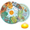 Puzzle štyri ročné obdobia s LED slnkom Puzzle štyri ročné obdobia s LED slnkom