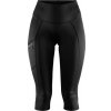 Craft ADV Essence dámske 3/4 nohavice čierna