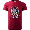 Lukostreľba komiks - Klasické pánske tričko vyššej gramáže - XS ( Marlboro červená ) Lukostreľba komiks - Klasické pánske tričko vyššej gramáže - XS ( Marlboro červená )