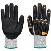 Portwest A718 Impact C13 Nárazové pracovné rukavice sivá/čierna 10/XL Portwest A718 Impact C13 Nárazové pracovné rukavice sivá/čierna 10/XL