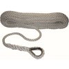 FSE ROBLINE Kotevné lano z polyesteru biele, s očnicou 30 m, Φ 8 mm 563518 FSE ROBLINE Kotevné lano z polyesteru biele, s očnicou 30 m, Φ 8 mm 563518
