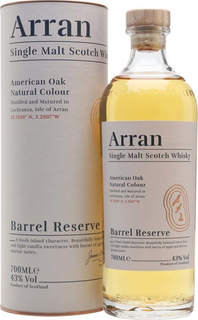 Arran Barrel Reserve 43% 0,7 l (kazeta)