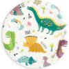 Papierový tanier dinosaurus 18cm 6ks - Party Pal Papierový tanier dinosaurus 18cm 6ks - Party Pal