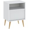 Nočné stolík BARCELONA 1S - biely Nočné stolík BARCELONA 1S - biely