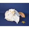 Doudou Dárková sada Plyšový muchláček šedý Medvídek 25 cm Doudou Dárková sada Plyšový muchláček šedý Medvídek 25 cm