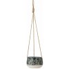 Bloomingville Závesný obal na kvety Mowbray Blue Bloomingville Závesný obal na kvety Mowbray Blue