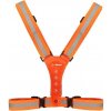 GymBeam Reflexná bežecká vesta Orange GymBeam Reflexná bežecká vesta Orange
