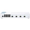 QNAP řízený switch QSW-M408S (12portů: 8x Gigabit port + 4x 10G SFP+ porty) QSW-M408S QNAP řízený switch QSW-M408S (12portů: 8x Gigabit port + 4x 10G SFP+ porty) QSW-M408S
