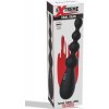 Hidden Desire Extreme Tetra Thrill Anal Vibrator Black análny vibrátor