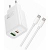 Rýchla nabíjačka USB-C GAN 30W s dlhým káblom 2 m pre Realme 12 Plus 5G Rýchla nabíjačka USB-C GAN 30W s dlhým káblom 2 m pre Realme 12 Plus 5G