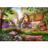 TREFL Puzzle Premium Plus Tea Time: Dřevěná chata 1000 dílků TREFL Puzzle Premium Plus Tea Time: Dřevěná chata 1000 dílků