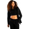 Dámska mikina GymBeam Women‘s Nova Zip Up Hoodie Black S Dámska mikina GymBeam Women‘s Nova Zip Up Hoodie Black S