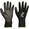 CERVA Rukavice nylónové BUNTING BLACK, veľ. 9/L CERVA Rukavice nylónové BUNTING BLACK, veľ. 9/L