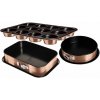 Formy na pečenie s titanovým povrchom 3ks Berlingerhaus Metallic Line Rose Gold BH-7636 Formy na pečenie s titanovým povrchom 3ks Berlingerhaus Metallic Line Rose Gold BH-7636