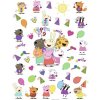 Detská samolepka Peppa Pig a kamaráti Detská samolepka Peppa Pig a kamaráti