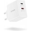 Lenovo Accessories Dual USB-C 65W GaN napájecí adaptér WH-EU | USB-C | AC adaptér Lenovo Accessories Dual USB-C 65W GaN napájecí adaptér WH-EU | USB-C | AC adaptér