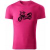 T-ričko BMW R1200RS pánske tričko purpurová