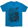Tričko The Beatles - 1967, Unisex,Modrá,L Tričko The Beatles - 1967, Unisex,Modrá,L