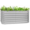 Blumfeldt Blum High Grow Straight, vyvýšený záhon, 120x60x60cm, 432l, oceľ (GDMB4-HighGrow120-SI) Blumfeldt Blum High Grow Straight, vyvýšený záhon, 120x60x60cm, 432l, oceľ (GDMB4-HighGrow120-SI)