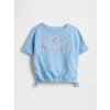 GAP Baby tričko s logom Modrá 18-24M GAP Baby tričko s logom Modrá 18-24M