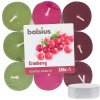 Bolsius Scented Tealights Cranberry 4h čajová sviečka 18 ks Bolsius Scented Tealights Cranberry 4h čajová sviečka 18 ks