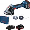 Bosch Akumulátorová uhlová brúska GWS 180-LI, 125 mm, 2x aku 06019H9021 Bosch Akumulátorová uhlová brúska GWS 180-LI, 125 mm, 2x aku 06019H9021