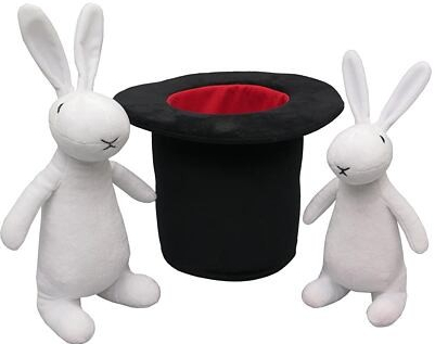 MÚ králíci z klobouku Bob a Bobek 20 cm