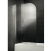 Vaňová zástena Form & style NEW TAHITI deluxe 140x75 cm, otočná, číre sklo chrómový vzhľad Vaňová zástena Form & style NEW TAHITI deluxe 140x75 cm, otočná, číre sklo chrómový vzhľad