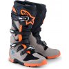 ALPINESTARS topánky TECH 7 ENDURO čierna/tmavo šedá/oranžová fluo 2026 - 44,5 ALPINESTARS topánky TECH 7 ENDURO čierna/tmavo šedá/oranžová fluo 2026 - 44,5